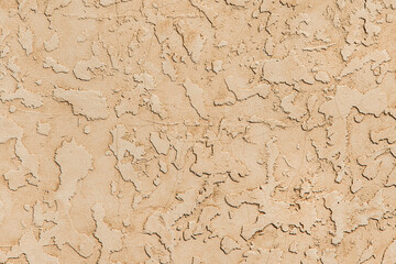Light beige decorative plaster abstract wall texture stucco pattern background