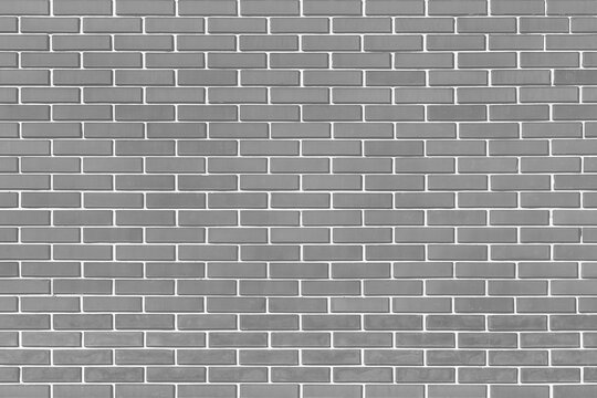 Fototapeta Gray brick grey wall building facade texture design background
