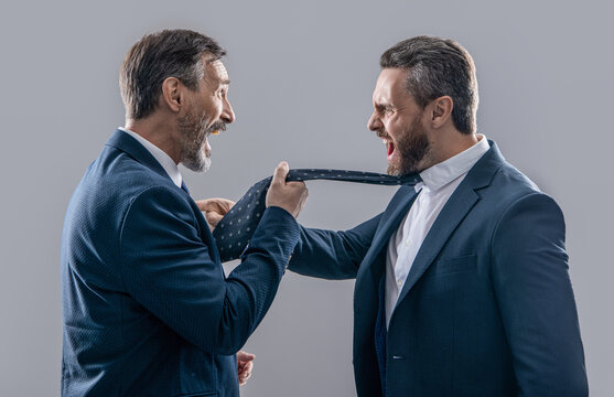 Two men fighting Black and White Stock Photos & Images - Alamy