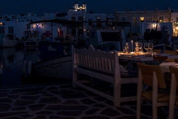 Abend in Naoussa