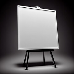 Blank presentation board