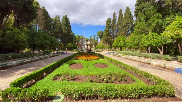 Jnan Sbil garden in the old town of Fez