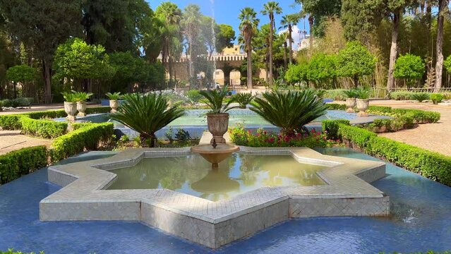 Jnan Sbil garden in the old town of Fez
