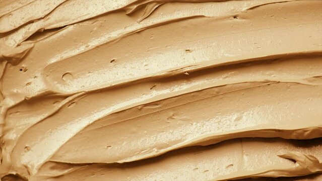 cosmetic texture clay mask for face and body. selective focus.
