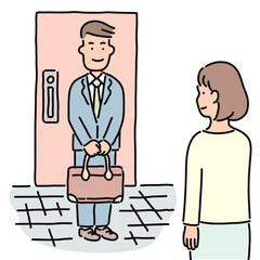 ビジネス_人物_男性_スーツ_全身_訪問_若い女性