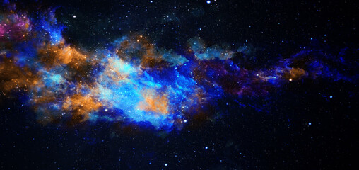 Blue nebula  © Tatiana