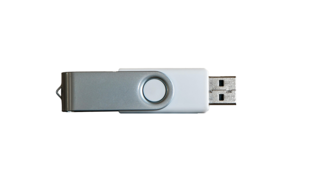 USB flash memory stick.