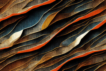 Fototapeta premium Vertical shot of creative painted abstract background Generative AI