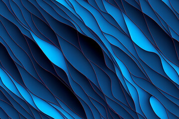 Vertical shot of blue gradient background  Generative AI