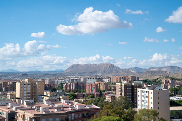 Alicante view from above