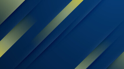 Obraz premium Luxury blue and gold abstract background