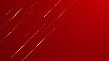 Luxury red and gold abstract background