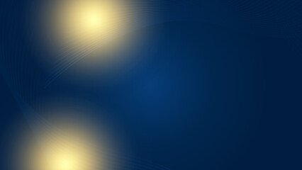 Luxury blue and gold abstract background