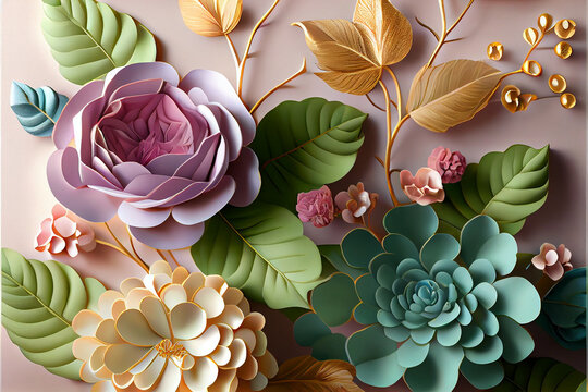 345 Paper Flower Bouquet Stock Photos, High-Res Pictures, and