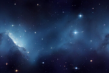 Obraz na płótnie Canvas Vertical shot of shining night sky design Generative AI
