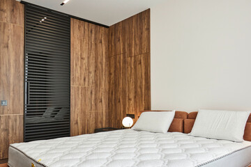 Wardrobe in the bedroom