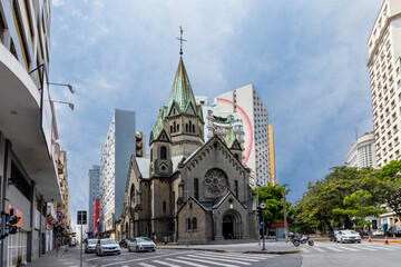 Paróquia Nossa Senhora da Conceção ou Basílica Santíssimo Sacramento localizada na Santa...