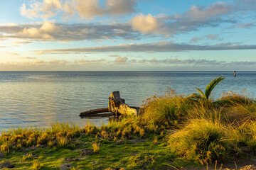 lagon de Pihaena sur l'île de Moorea en Polynésie