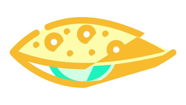 molluscum contagiosum color icon animation