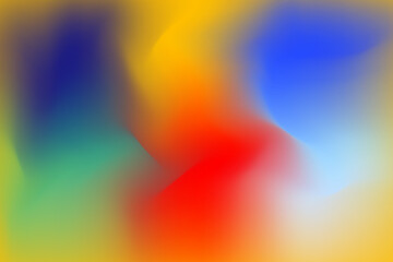 Abstract Smooth and blurry colorful gradient mesh background. Modern bright rainbow colors. easy to edit for any background, web, design, wallpaper, printing, digital