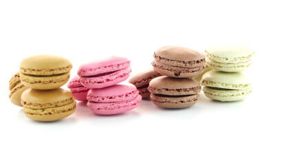 Colorful French Macarons