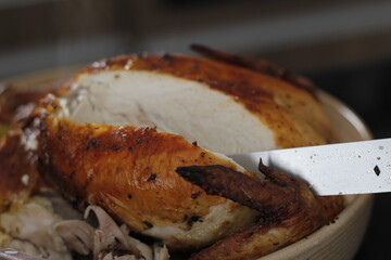 Frango Assado com Batatas 