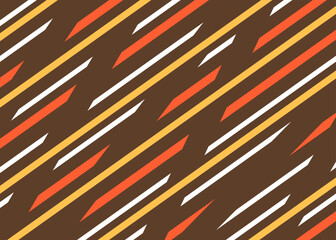 Minimalist background with abstract colorful diagonal stripes pattern