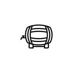 barrel beer icon vector design templates