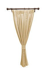 Pastel Cream Curtain.