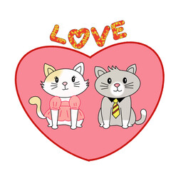 This is the love of two cats