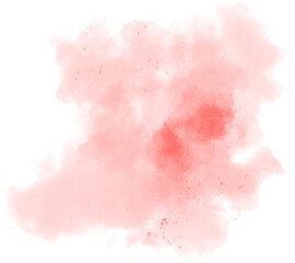 Watercolor stain texture shape