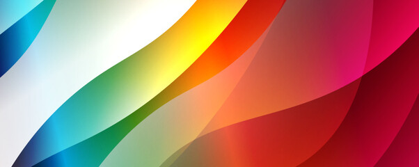 Fluid wave lines with trendy fluid color gradient abstract background. Web page for website or mobile app wallpaper