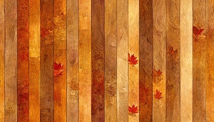 Maple wood texture background, Generative AI