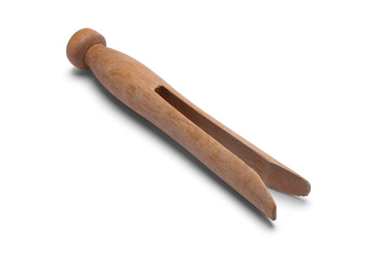 Vintage Wood Clothes Pin