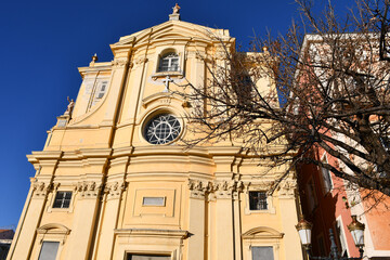 Baroque Chapelle de la Miséricorde (Miséricorde Chapel) in the old town of Nice, France