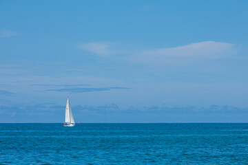 Obraz premium sailboat on the sea