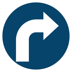 blue arrow icon right transparent png 