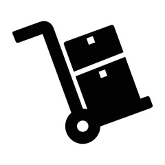 Cart, delivery, logistic icon