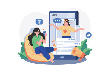 Social Media Influencer Doing Life QandA