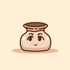 Cute adorable cartoon classic vintage retro paper ink pen illustration sticker icon mascot and logo