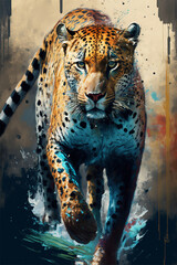 cheetah dynamic pose 