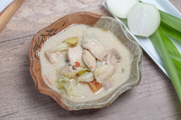 Thai Chicken Coconut Soup Tom Kha Gai Thai food