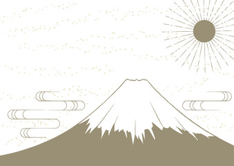 富士山のイラスト06