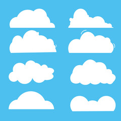 set of clouds, set of clouds in the sky