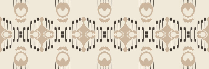 Batik Textile ikat chevron seamless pattern digital vector design for Print saree Kurti Borneo Fabric border brush symbols swatches cotton