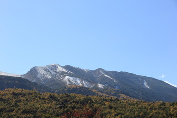 北東方向から見た「黒斑山」