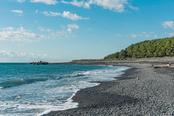 海岸線の風景