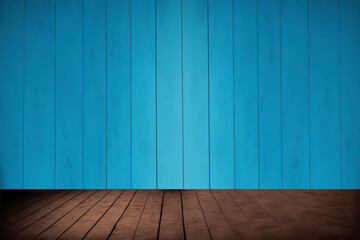 Brown wooden floor wall paneling