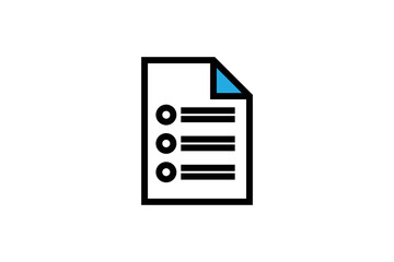 Check List Icon And Vector Design