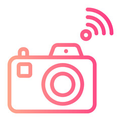 camera gradient icon